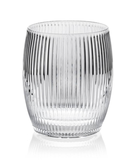 Bộ 6 cốc pha lê IVV Gluglu 300ml màu trắng