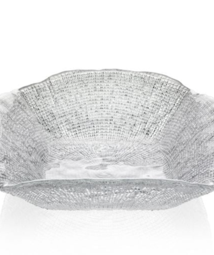 Tô vuông pha lê IVV Diamante 28cm